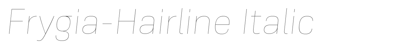 Frygia-Hairline Italic